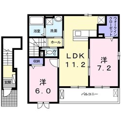 パイン　ヌーボーの物件間取画像